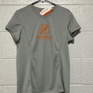 NWT MERRELL‎ opti-wick 20+ UPF barefoot tech tee size large